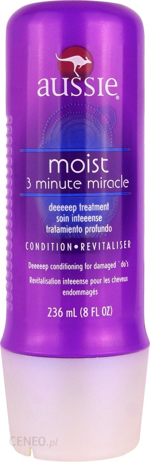 aussie 3 minute miracle moisture intensywna odżywka do włosów suchych
