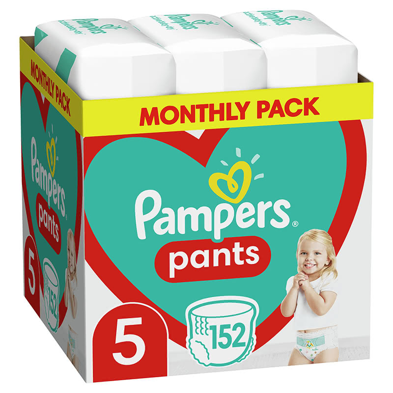 monthly paka pampers size 5