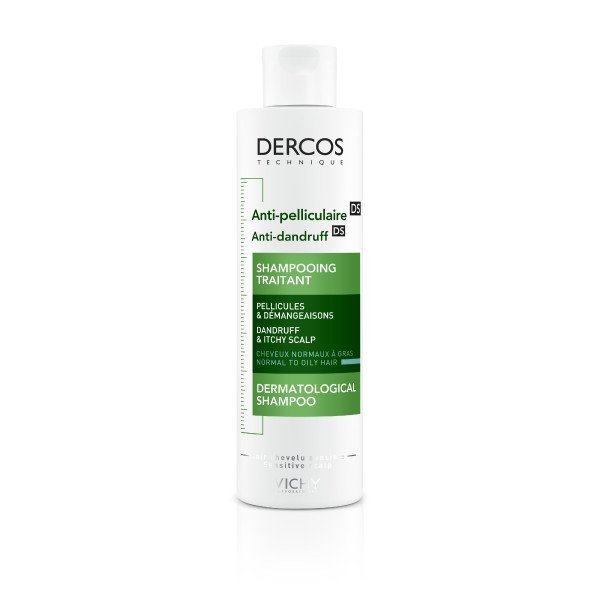 vichy dercos szampon przeciwłupieżowy włosy tłuste 400 ml