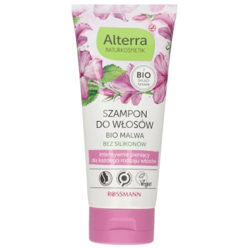 alterra szampon chroniący kolor włosów kwiat lotosu & oliwka bio