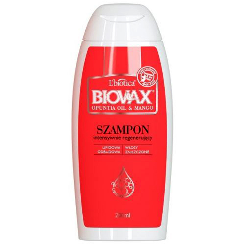 biowax szampon do wlosów zniszczonych z mango