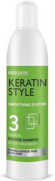 prosalon keratin style 3 keratynowy szampon utrwalający 275g ceneo