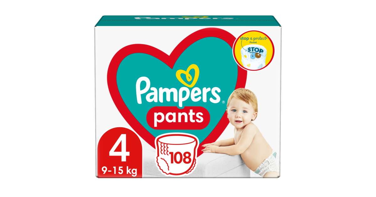 pampers pants 4 megabox