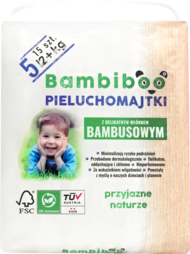 pieluchomajtki bambiboo jak sie zaklada