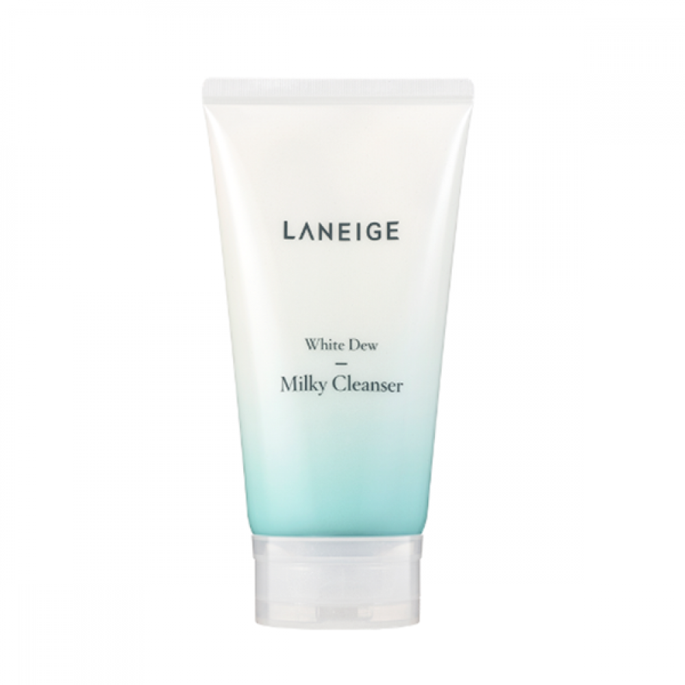 laneige white dew milky cleanser nawilżająca pianka myjąca