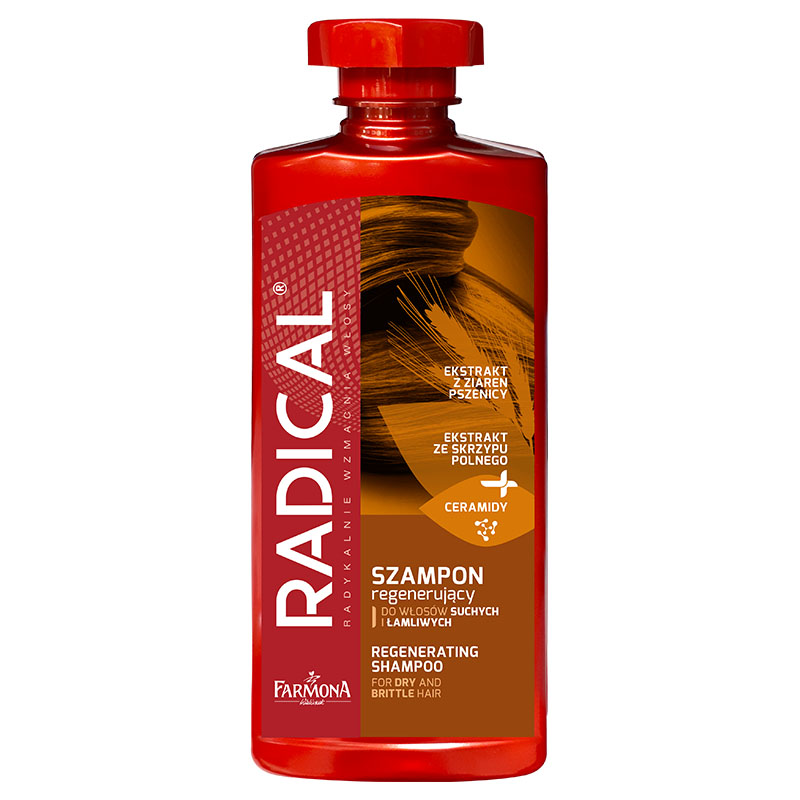radical szampon regenerujący włosy suche