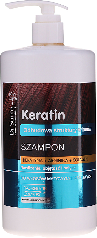 keratin szampon dr sante wizaz