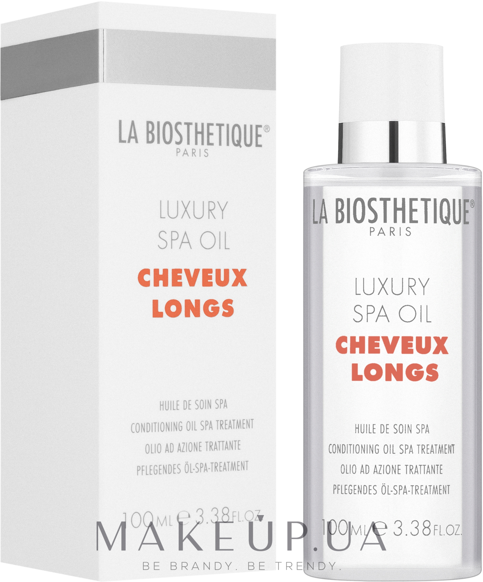 olejek do włosów la biosthetique luxury spa oil cheveux longs