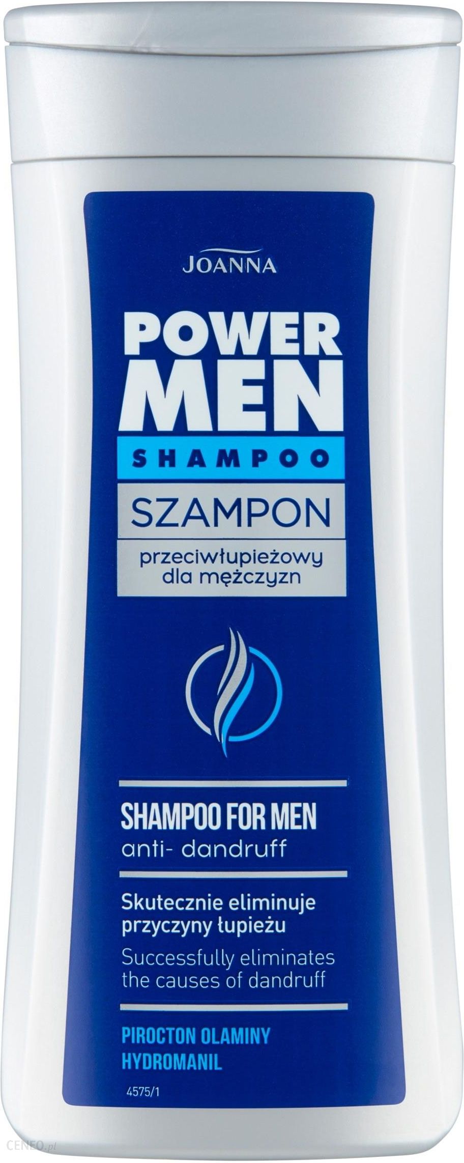 joanna power hair for men szampon przeciwłupieżowy