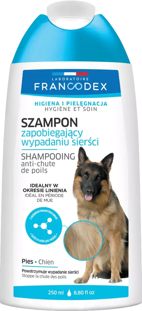 szampon dla psów przeciw wypadaniu sierści
