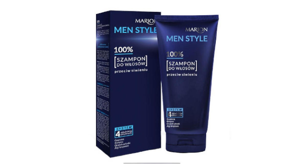 szampon na siwienie dla mężczyzn