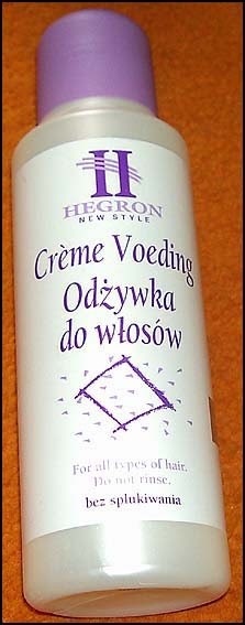 hegron creme voeding odżywka do włosów