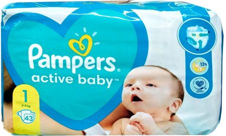 pieluszki newborn pampers 43