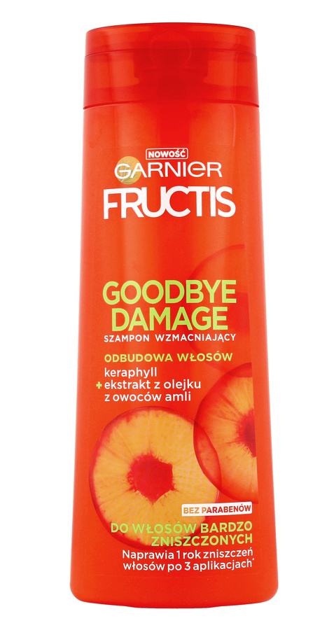 szampon goodbye damage do cienkich włosów