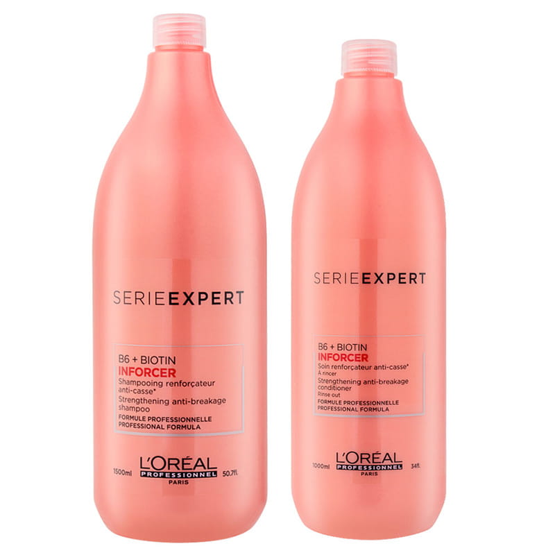 loreal inforcer szampon do włosów łamliwych 1000ml