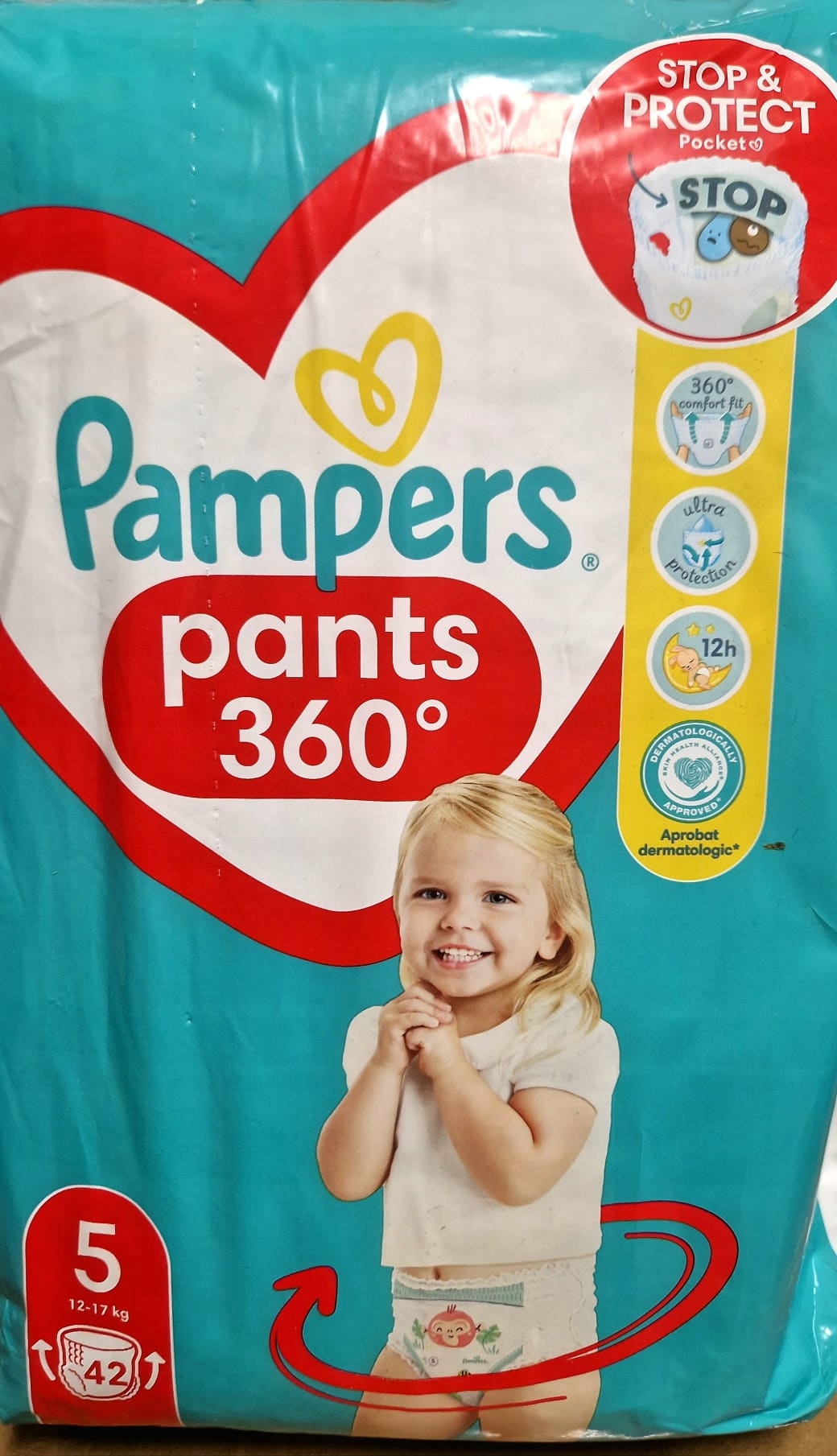 pampers 42 szt