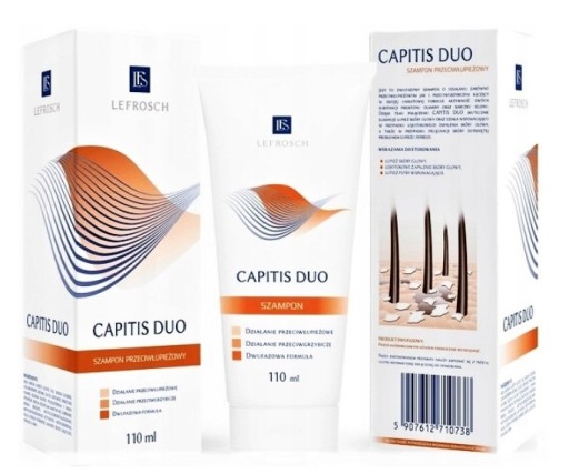 capitis duo szampon przeciwłupieżowy 110ml doz