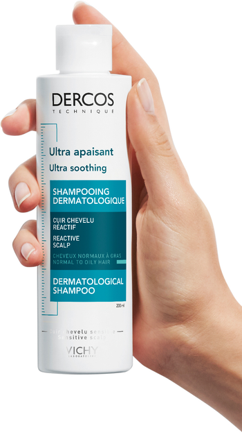 vichy dercos szampon zwalczający łupież do skóry wrażliwej