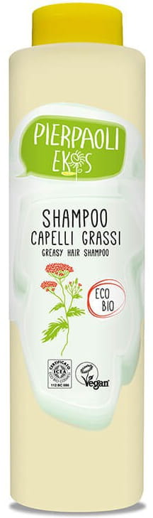 ekos szampon do włosów tłustych z ekstraktem z organicznego krwawnik