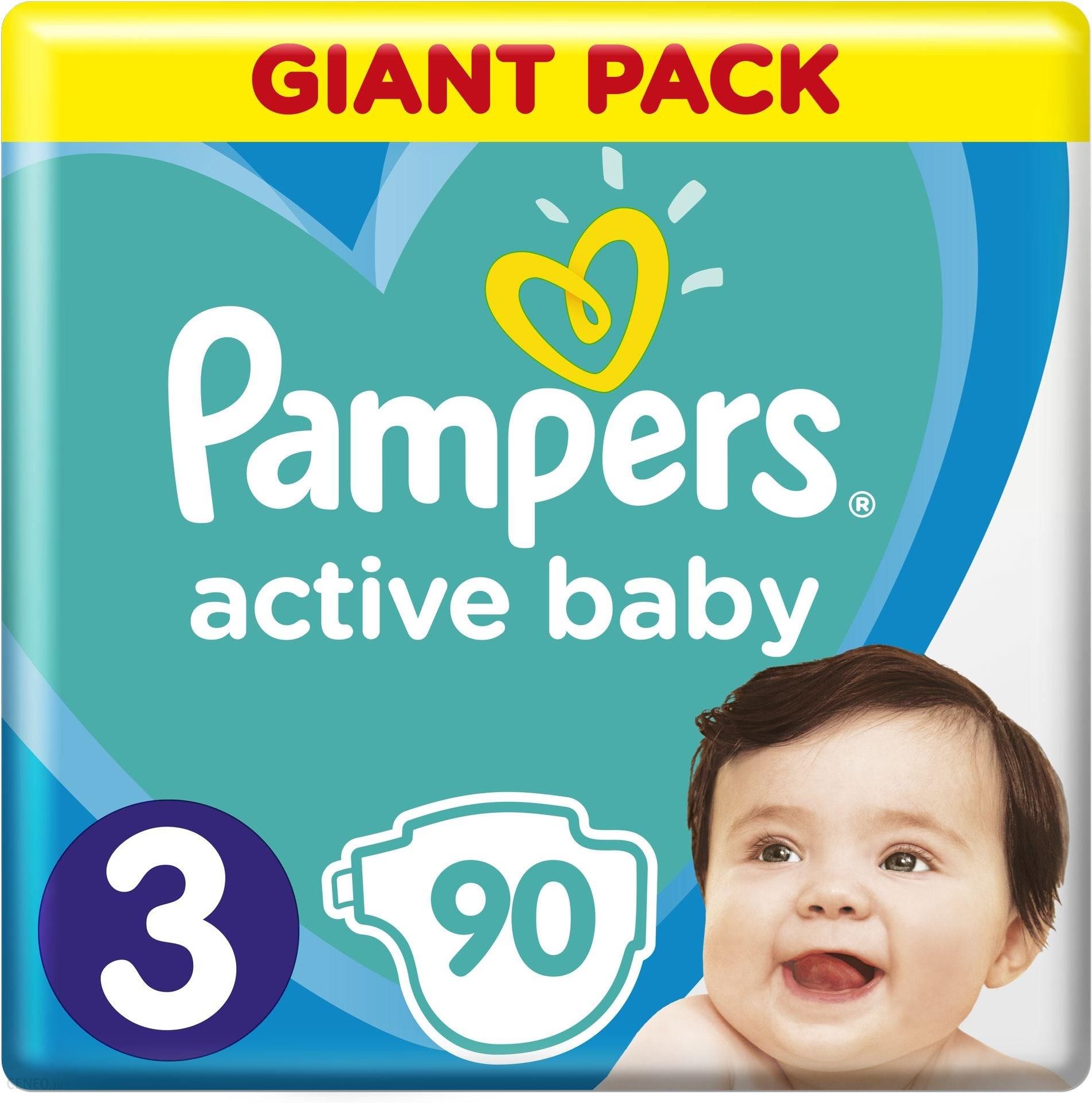 pampers active baby 3 ile miesiecy