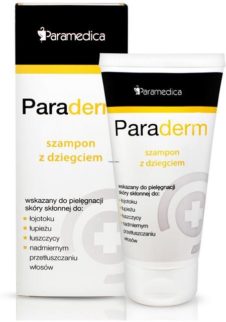 paraderm szampon z dziegciem