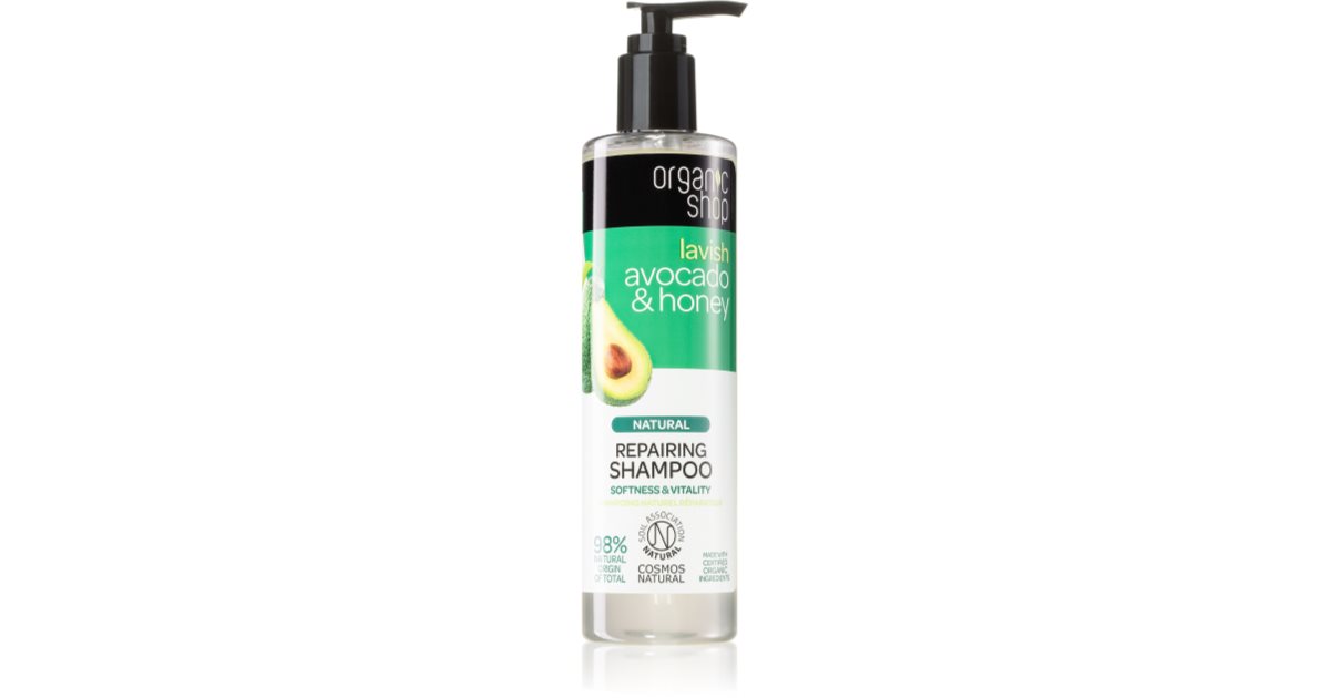 organic shop szampon avocado skład