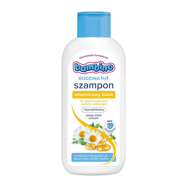 bambino szampon z witaminą b3 400 ml