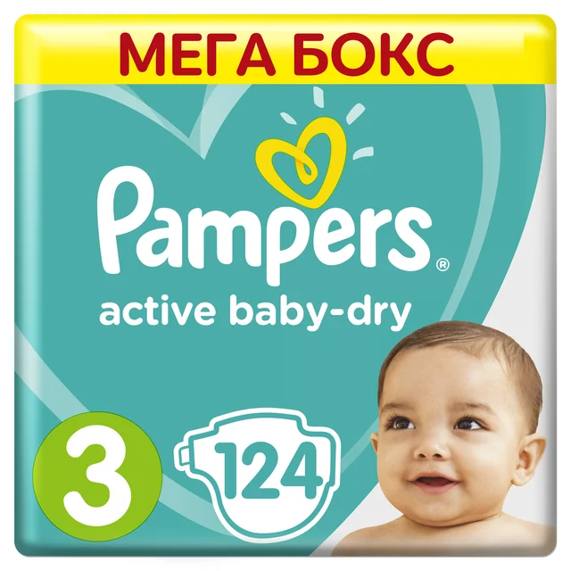 pampers active baby dry 3