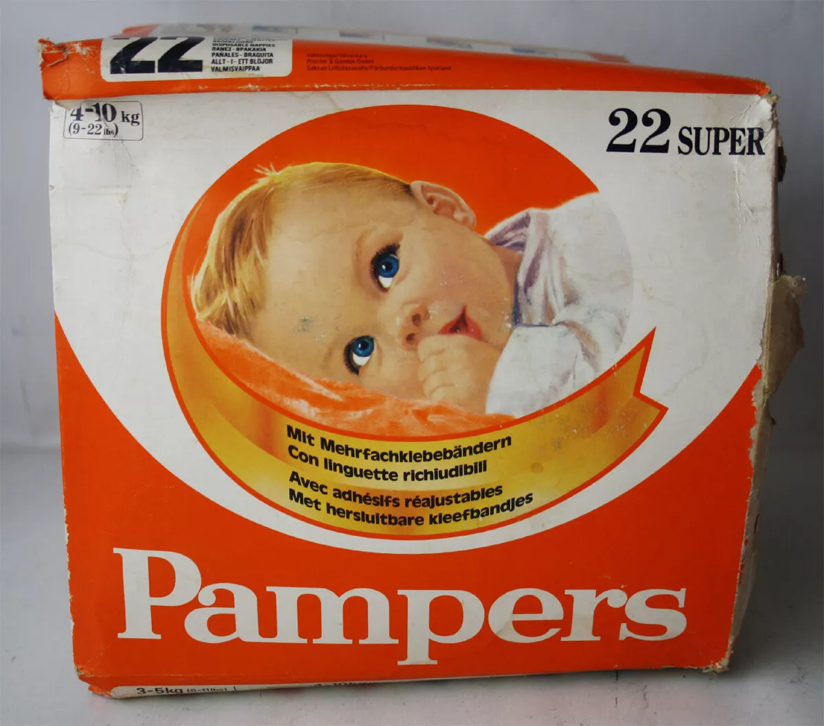 duzy karton pampersow pampers 4