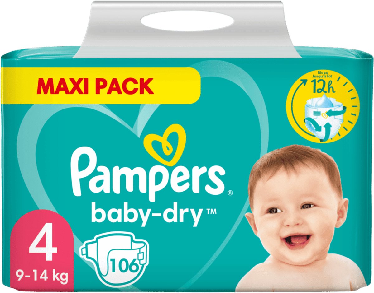 pampers 4 106 sztuk