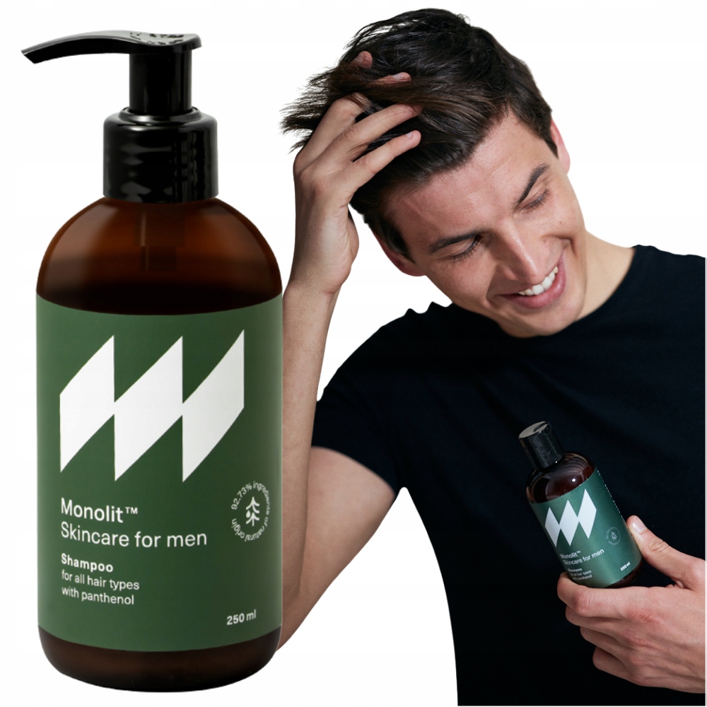 męski szampon do włosów przesuszonych