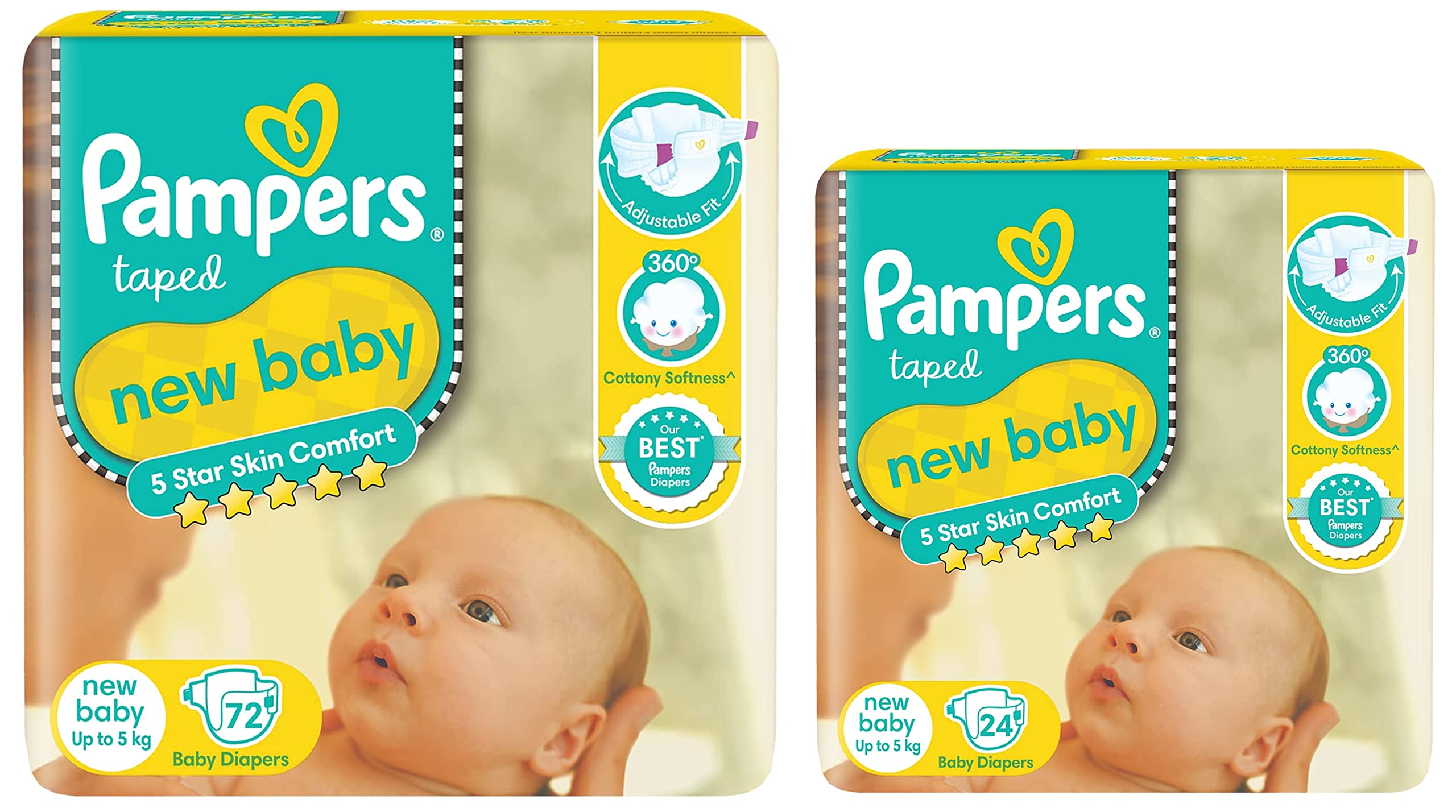 pampers new baby dry 2 72 szt cena