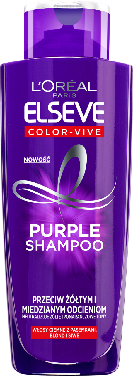 szampon do włosów purpura