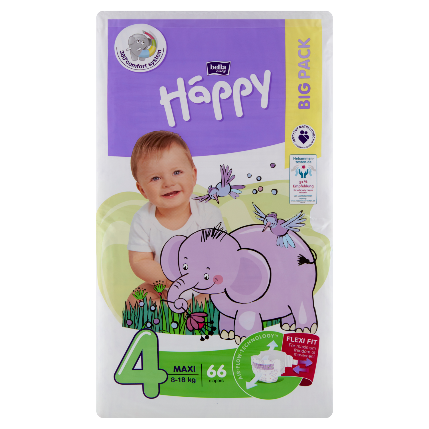 bella happy maxi big pack pieluchy