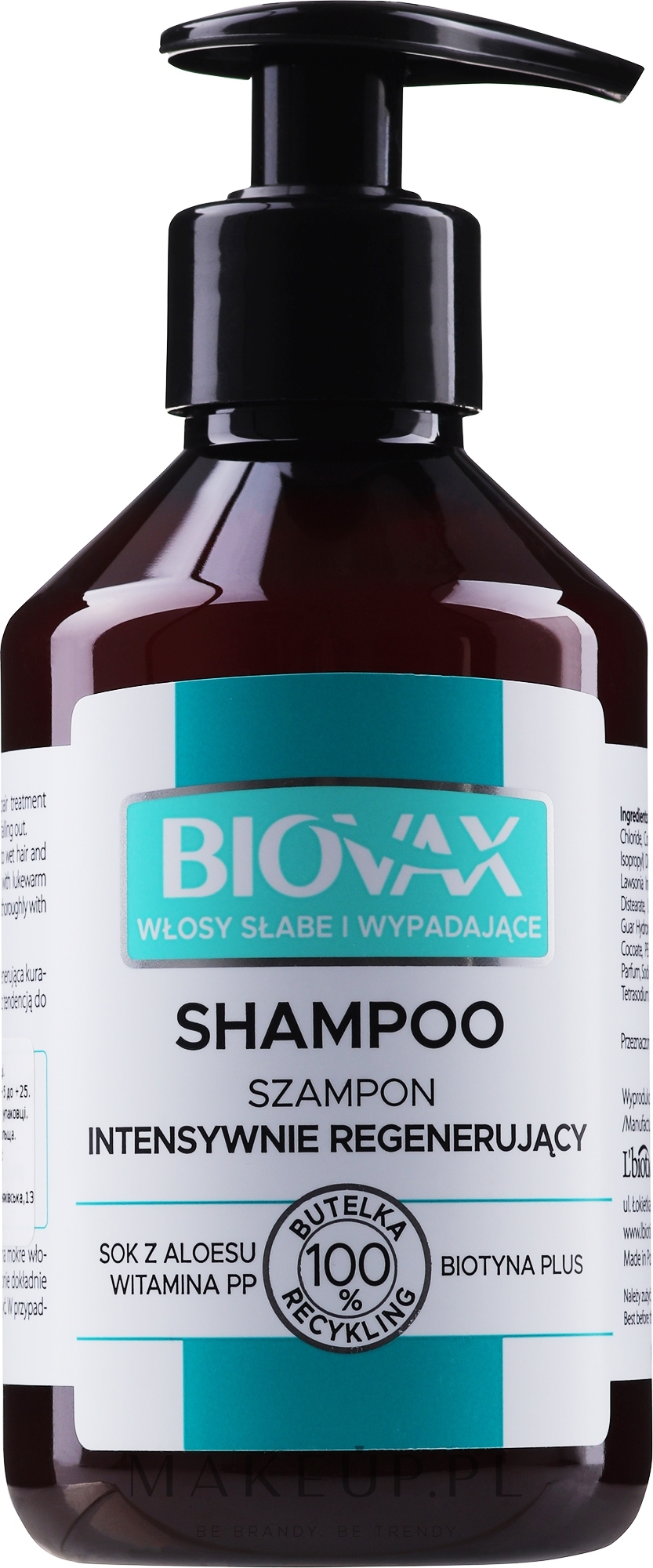 biovax szampon micelarny włosy osłabione wypadające