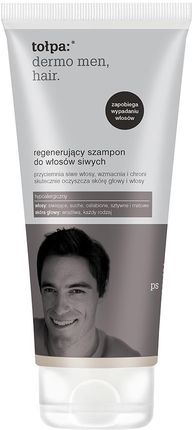 tołpa men hair regenerujący szampon do włosów siwych 200ml