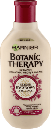 garnier botanic therapy szampon olejek rycynowy i migdał