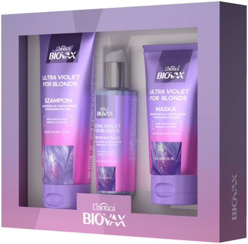 biovax szampon fioletowy