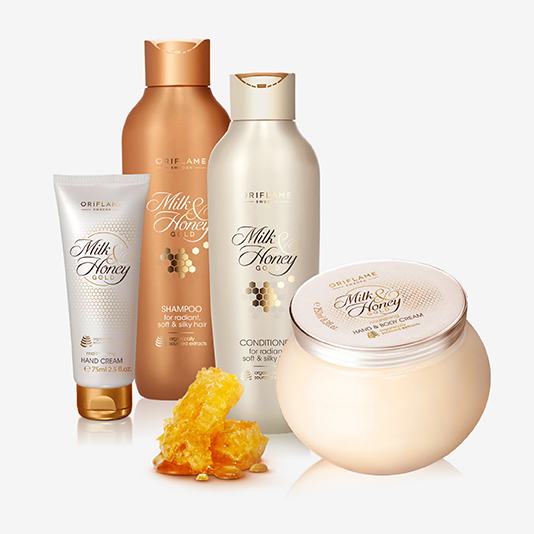 szampon do włosów oriflame milk & honey gold