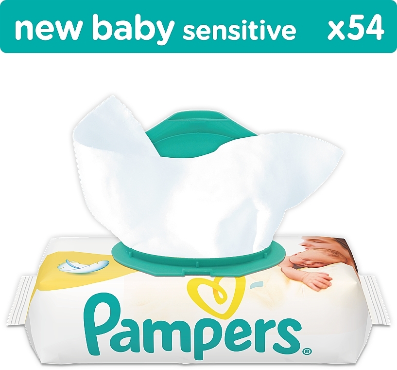 pampers new baby chusteczki nawilżane sensitive