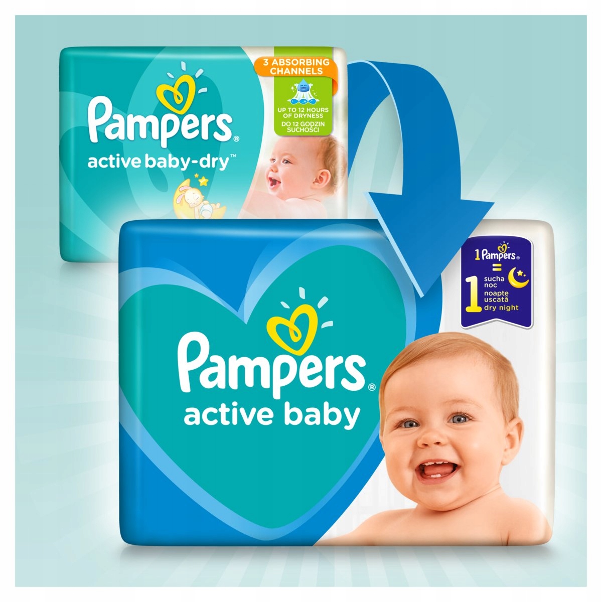 pampers active baby 6 48szt