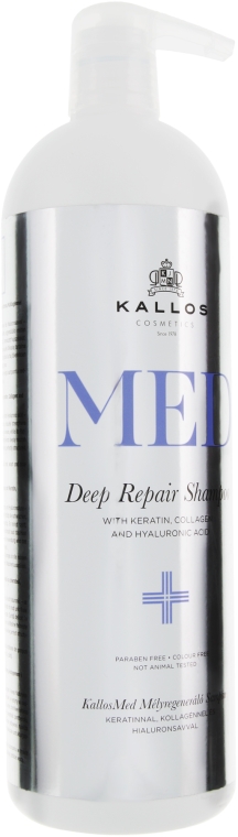 kallos med deep repair szampon