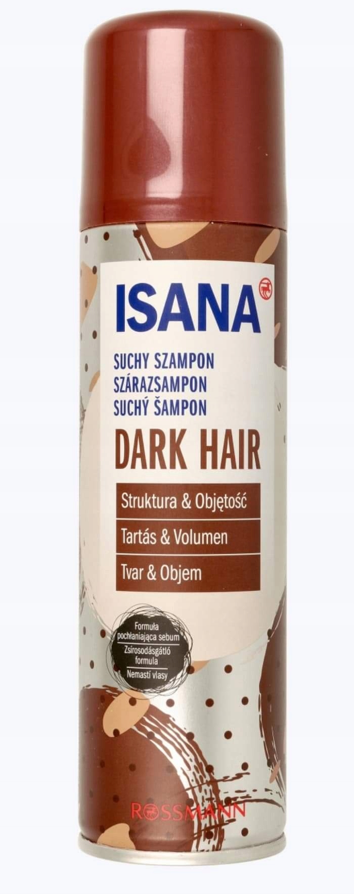 isana suchy szampon dla brunetek