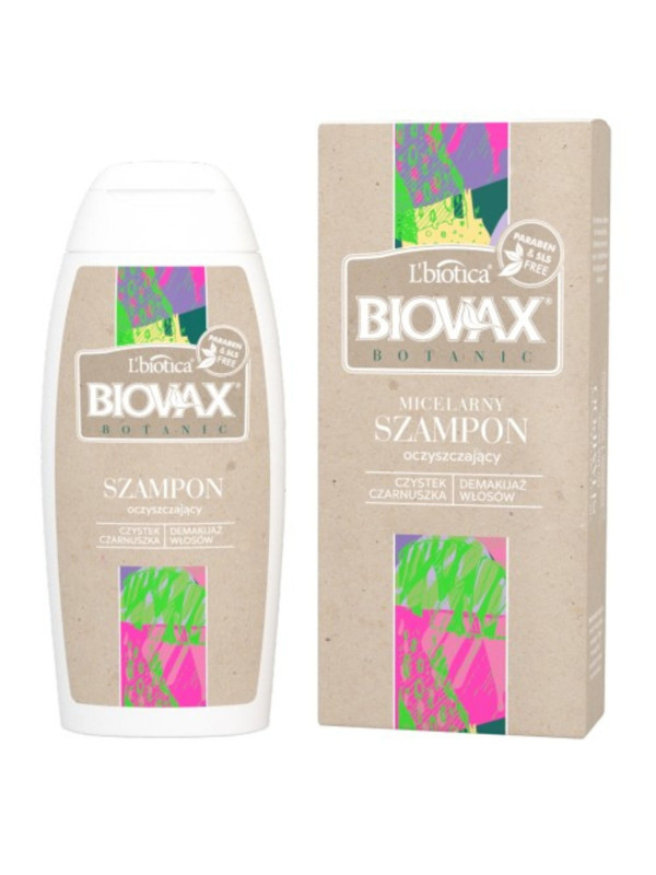 szampon biovax micelarny z czarnuszka