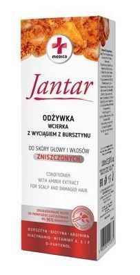 odżywka wcierka do włosów zniszczonych jantar medica