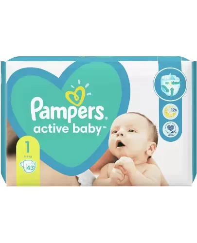 pampers 1 pieluchy cena