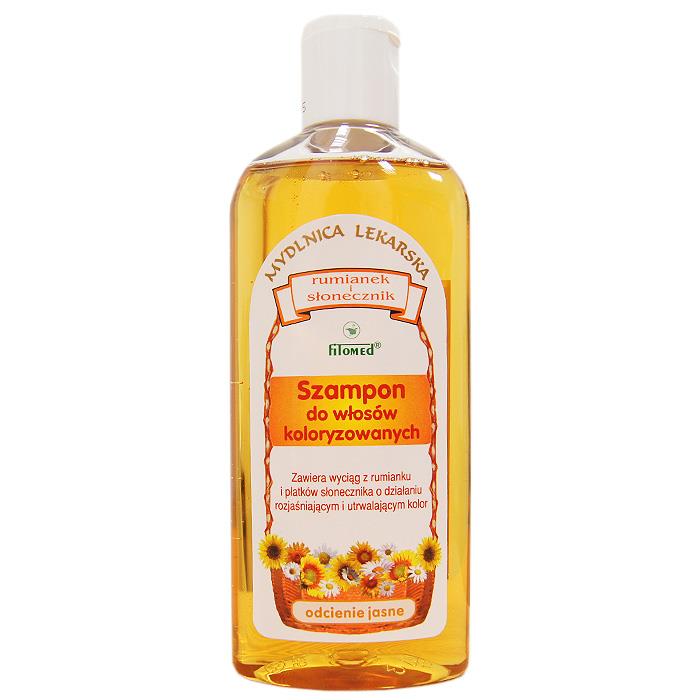 fitomed szampon do włosów koloryzowanych odcienie jasne rumianek i słonecznik