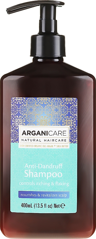 szampon organiczny z olejem arganowym i masłem shea wizaz