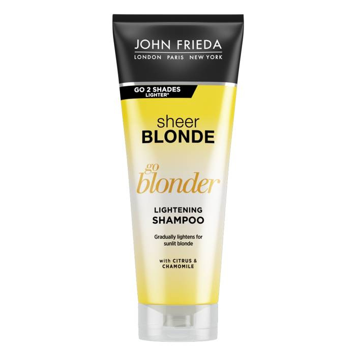 szampon rozjaśniający włosy blond naturalnie