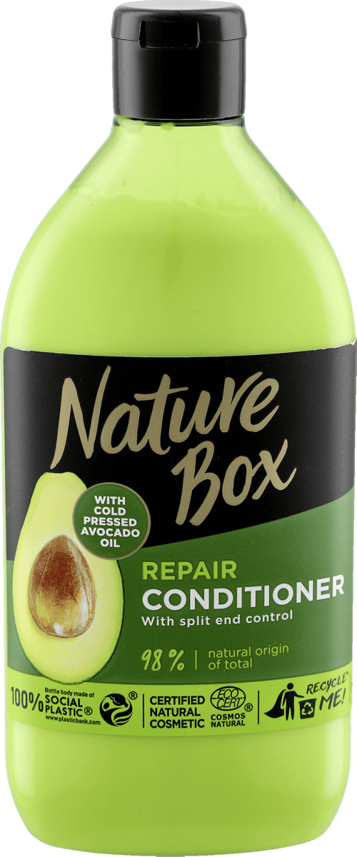 odżywka do włosów nature box avocado